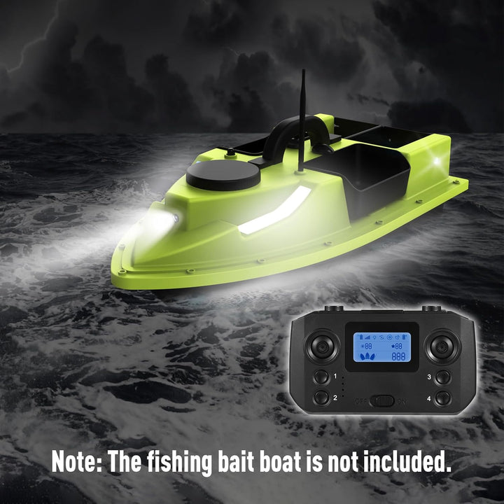 Kavolet Fernbedienung für GPS-Angelköderboot D19 D20 Dual-Hand-LCD