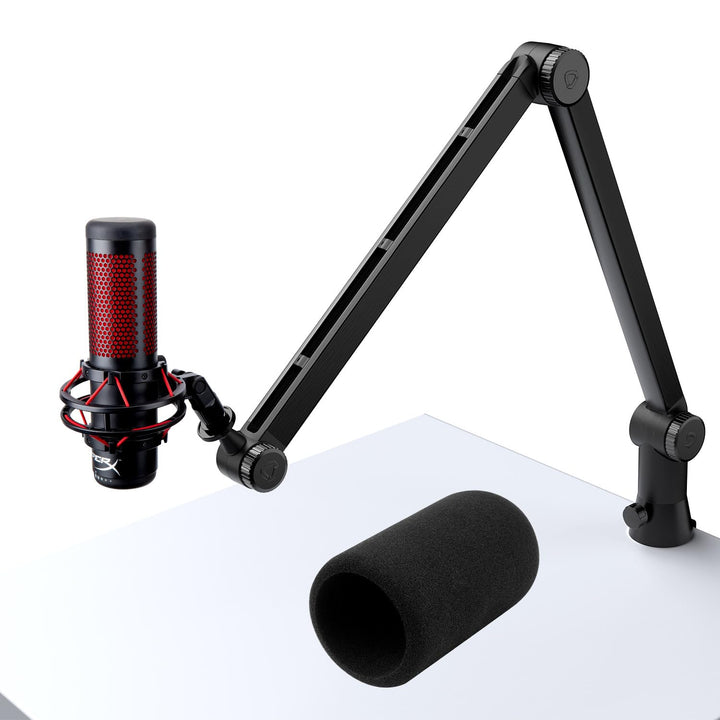 SUNMON für Hyperx QuadCast Universeller Mikrofon Arm - 360° drehbarer Mikrofon Halterung Tisch für R