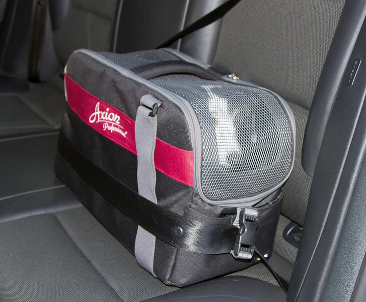 Kerbl 80593 Tragetasche Axion, 44 x 20 x 27 cm, schwarz/rot