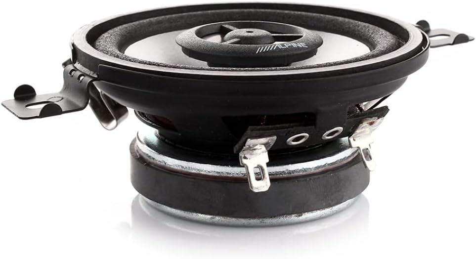 KIT-Set FÜR Alpine SXE-0825S 2 2-Wege-Koaxiallautsprecher, 8,7 cm, 87 mm, 3,5 Zoll Durchmesser, 20 W