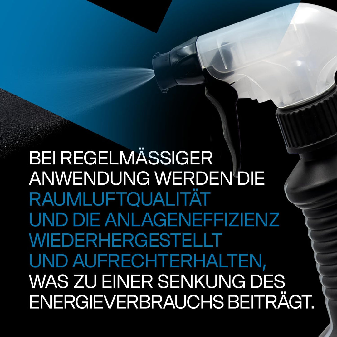 Errecom Clima-Net, Reiniger für Klimaanlagen, Filter, Lamellen und Aussengeräte, 1L Clima Net, Clima