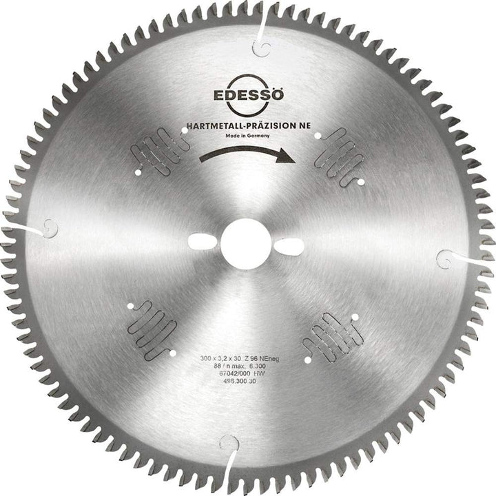 Edessö 496 300 30 Präzisions-Kreissägeblatt 300x3,2x30mm Z96 TFZ aus HW