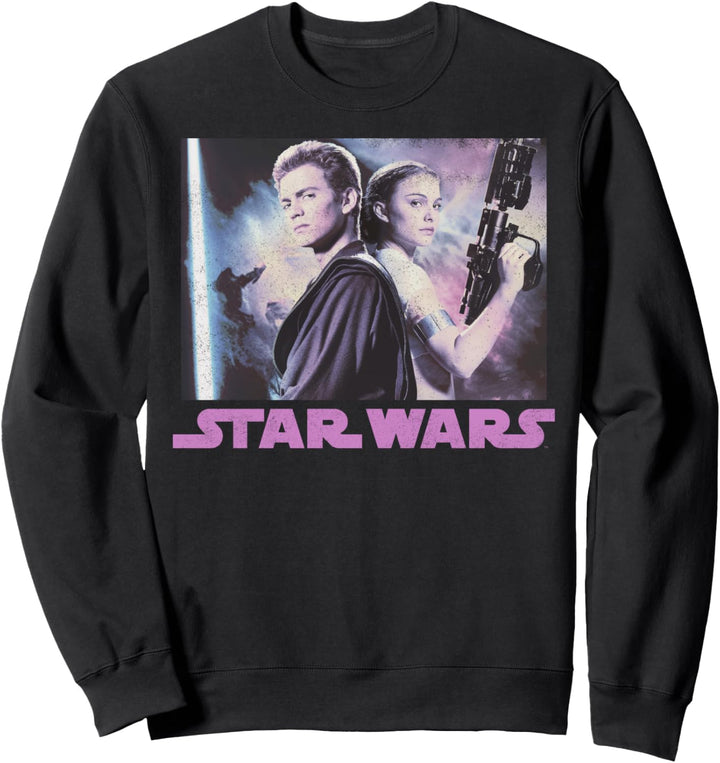 Star Wars Annakin And Padme Classic Portrait Sweatshirt