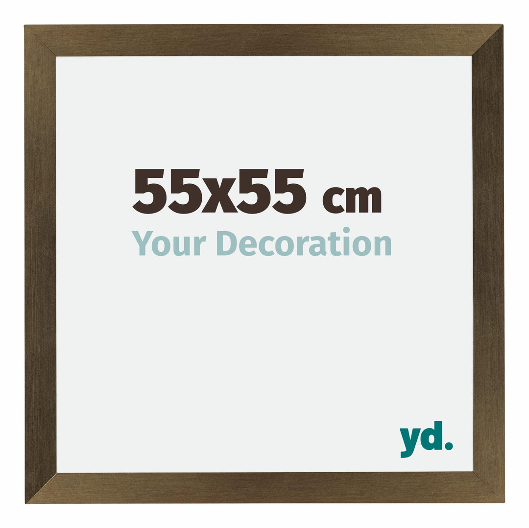 yd. Your Decoration - Bilderrahmen 55x55 cm - Bilderrahmen aus MDF mit Acrylglas - Antireflex - Ausg