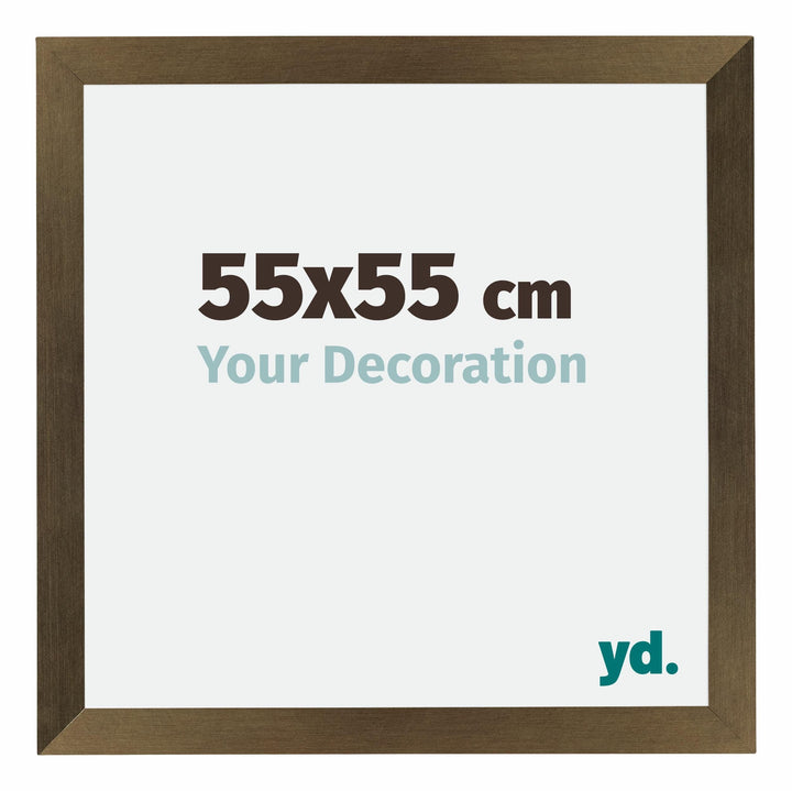 yd. Your Decoration - Bilderrahmen 55x55 cm - Bilderrahmen aus MDF mit Acrylglas - Antireflex - Ausg
