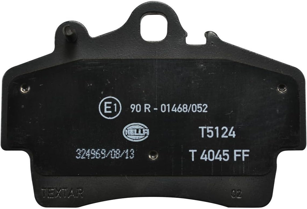 HELLA PAGID 8DB 355 018-471 Bremsbelagsatz - T5124 - Dicke/Stärke: 15.5mm - Bremssystem: Brembo - fü