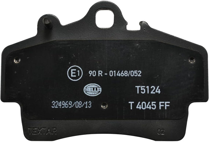 HELLA PAGID 8DB 355 018-471 Bremsbelagsatz - T5124 - Dicke/Stärke: 15.5mm - Bremssystem: Brembo - fü
