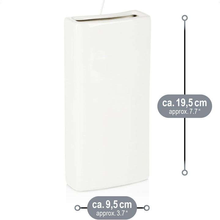 com-four® 3X Luftbefeuchter Heizung - Heizkörper Luftbefeuchter in weiss - Heizung Wasserverdunster