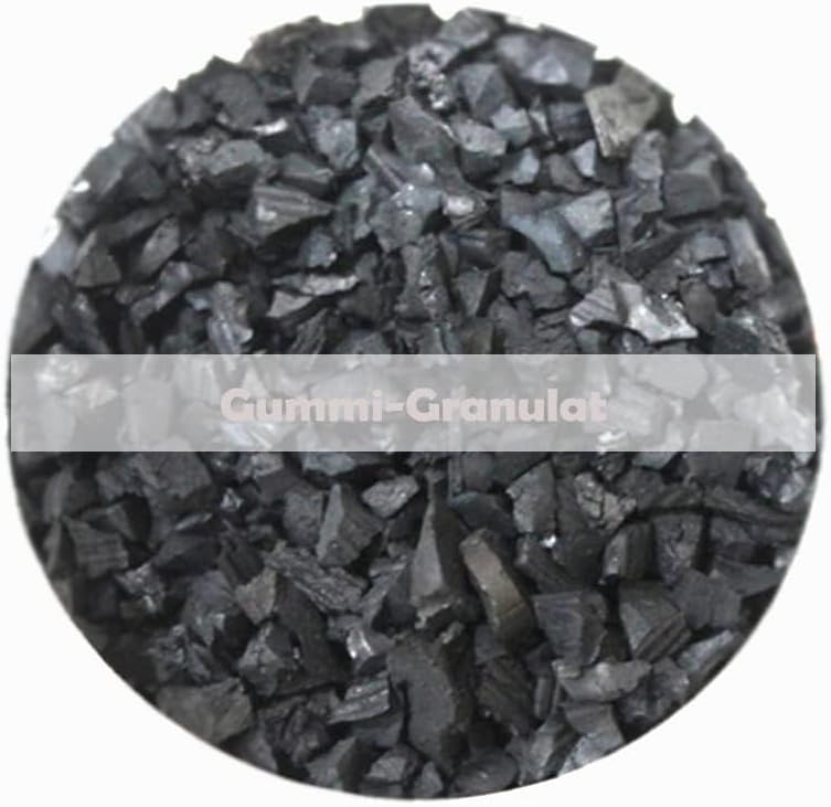 lisaro Gummigranulat von Bester Qualität | 20kg Schwarz – Füllmaterial Made IN Italien Oder Germany