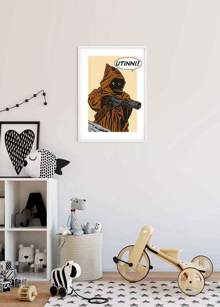 Komar Wandbild | Star Wars Classic Comic Quote Java | Kinderzimmer, Jugendzimmer, Dekoration, Kunstd