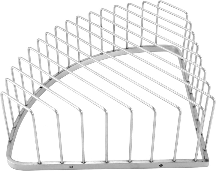 QWORK® Duschablage Ecke, Duschregal Edelstahl 304, 22,5 x 22,5 x 8,5 cm Eckregal Dusche, für Bad Küc