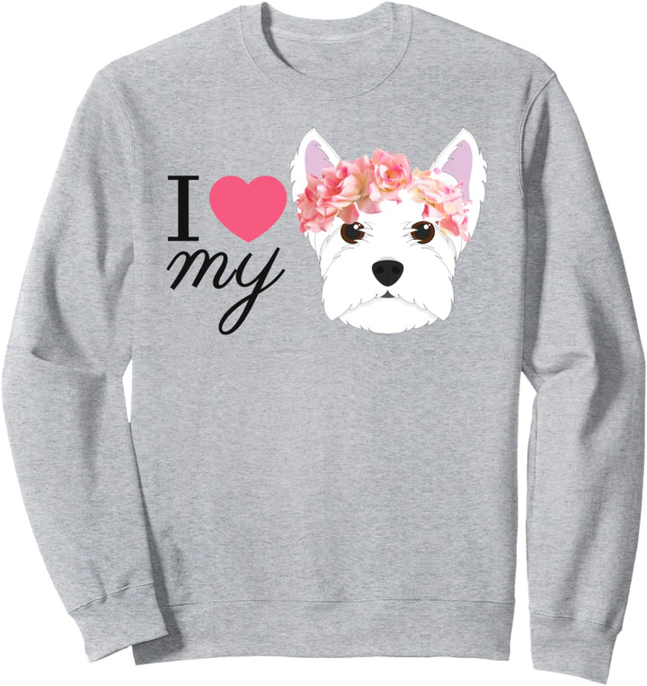 West Highland Terrier Liebe Sweatshirt