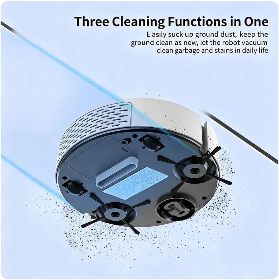 Mini Saugroboter für Auto,Auto Staubsauger Roboter,Ultradünn 6 cm Automatischer Robot Vacuum Cleaner