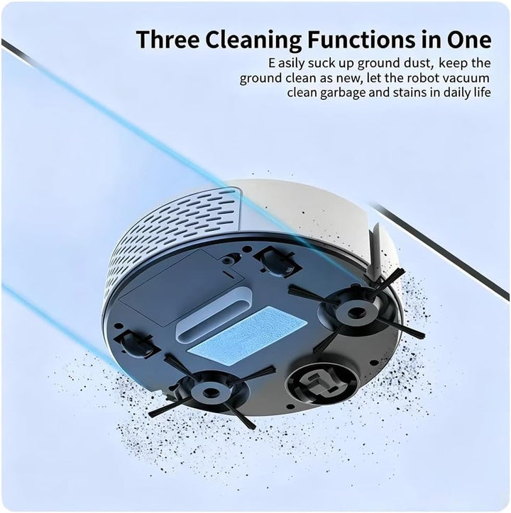 Mini Saugroboter für Auto,Auto Staubsauger Roboter,Ultradünn 6 cm Automatischer Robot Vacuum Cleaner