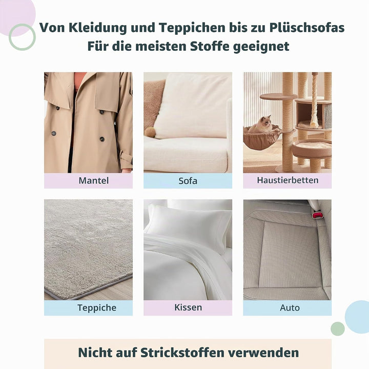 Flex MAX & Pro Tierhaarentferner-Set von LINTPLUS – Haarentfernungswerkzeug für Hunde & Katzen für M