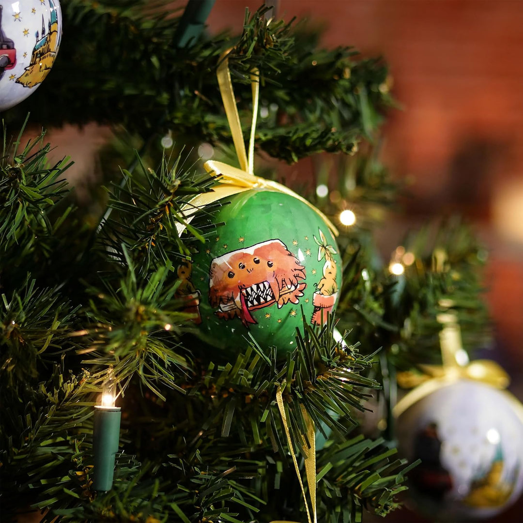 Elbenwald Wizarding World Weihnachtsbaumkugeln 14 teilig in dekorativer Geschenkbox für Harry Potter