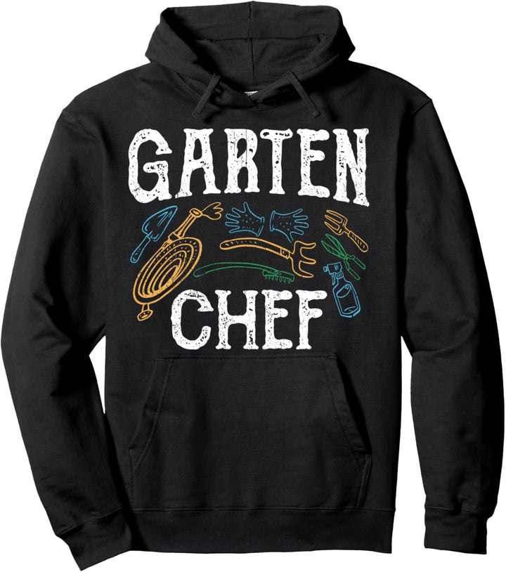 Garten Chef Gartenchef für Gärtner Gartenarbeit Pullover Hoodie