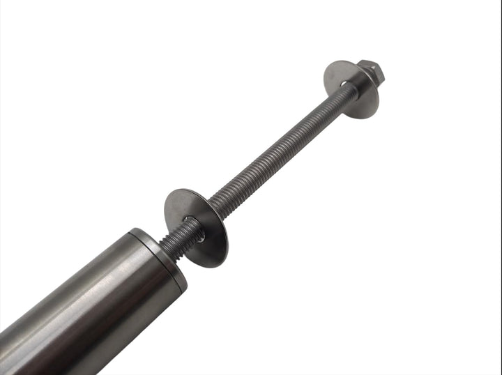 Klimmzugstange 70-170cm massiv, 2,5mm Wandstärke – Pull Up Bar für Indoor &amp; Outdoor, Reckstange, Tur