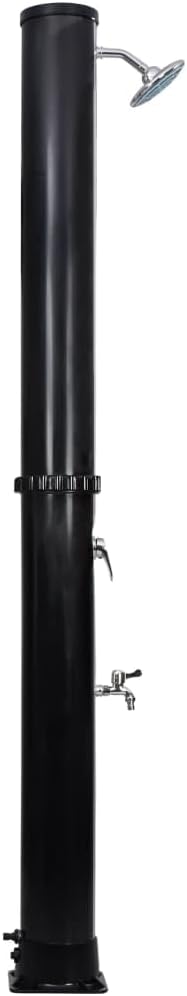vidaXL Garten Solardusche mit Duschkopf Wasserhahn UV-beständig Solar Gartendusche Pooldusche Aussen