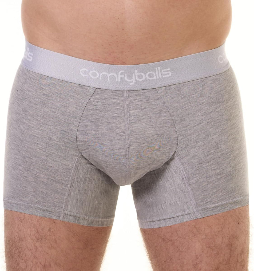Comfyballs Premium Boxershorts aus weichem Lyocell-Gewebe, Boxershorts in Lang-Modell, Herren-Boxers