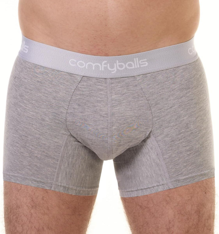 Comfyballs Premium Boxershorts aus weichem Lyocell-Gewebe, Boxershorts in Lang-Modell, Herren-Boxers