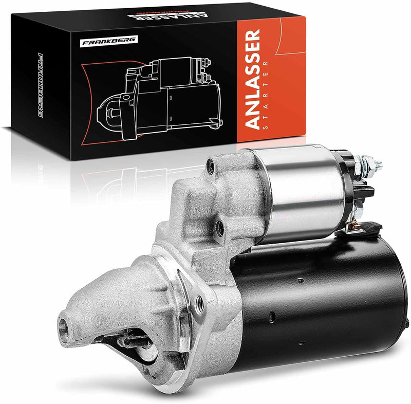 Frankberg Anlasser Starter Kompatibel mit 3er E90 316 318 320 2007-2011 1er E81 E87 116 118 120 2006