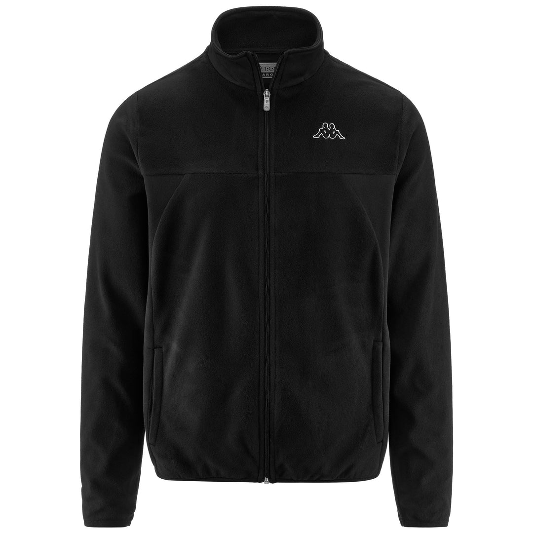 Kappa Herren Vaurion Slim Logo Jacke S Schwarz, S Schwarz