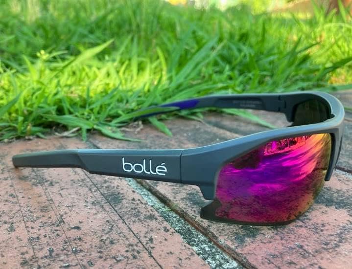 Bolle Unisex Bolt 2.0 S Sonnenbrille, Titanio Mate