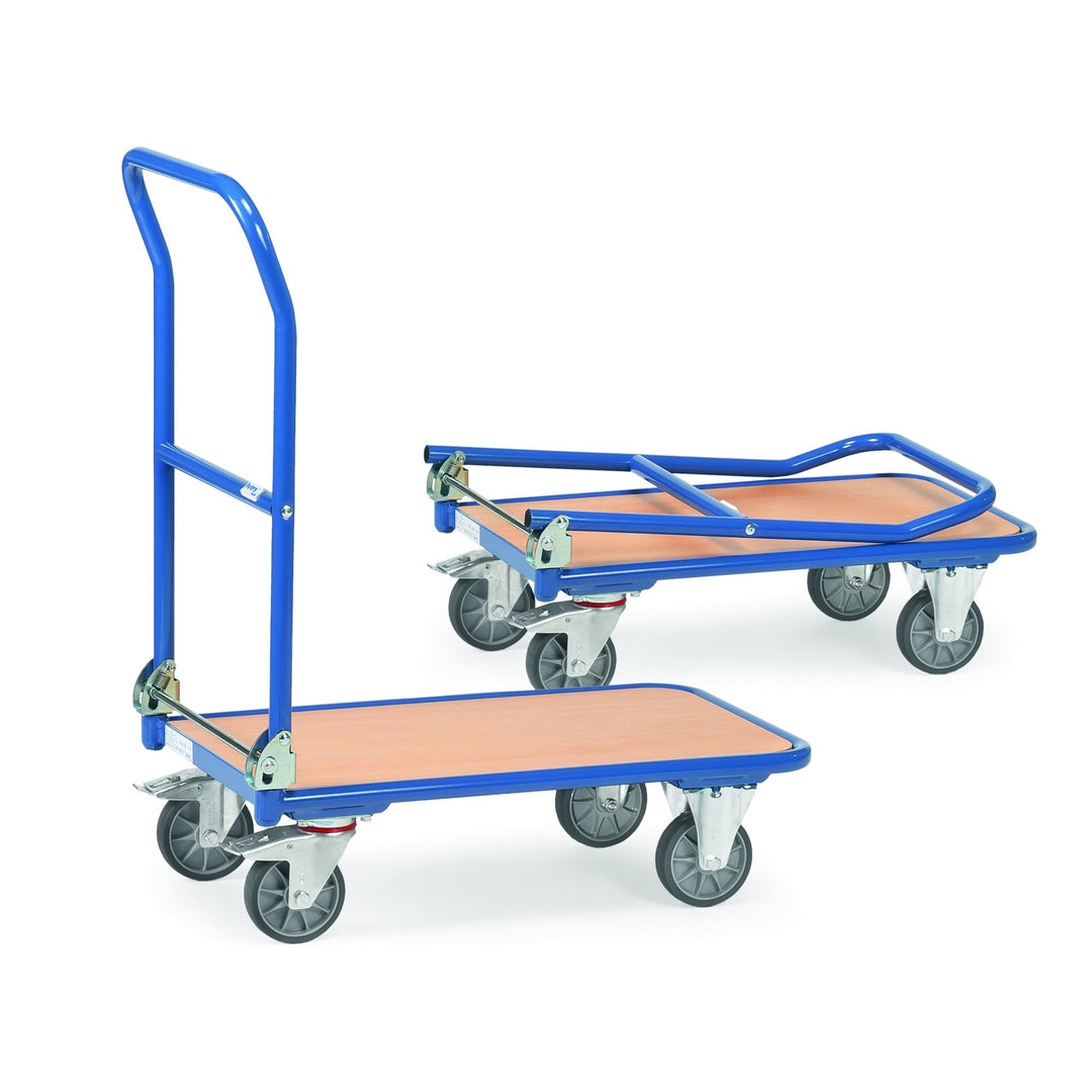 Fetra 1132 Klappwagen, Traglast 150 kg, blau, Blau