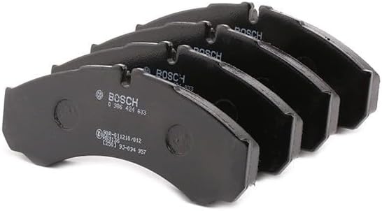 Bosch BP972 Bremsbeläge - Hinterachse - ECE-R90 Zertifizierung - vier Bremsbeläge pro Set
