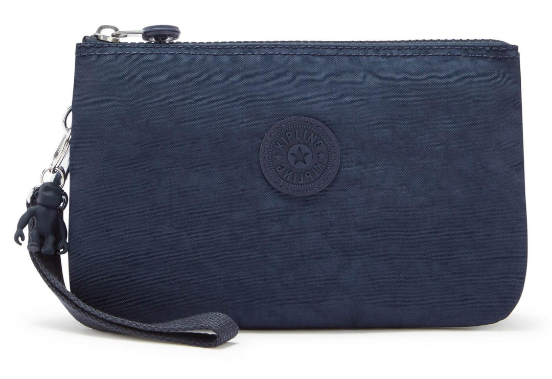 Kipling Damen Creativity XL Reisezubehör-Reisebrieftasche, Blue Bleu 2, Blue Bleu 2