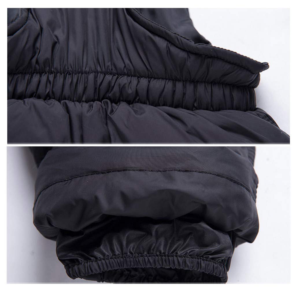 Kinder Daunenjacke Schneeanzug mit Künstliches Fell Kaputze Bekleidungsset Mädchen Jungen Verdickte