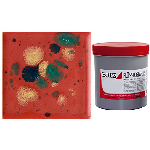 Creative Botz-Flüssig-Glasur. 200ml. Tropenfeuer