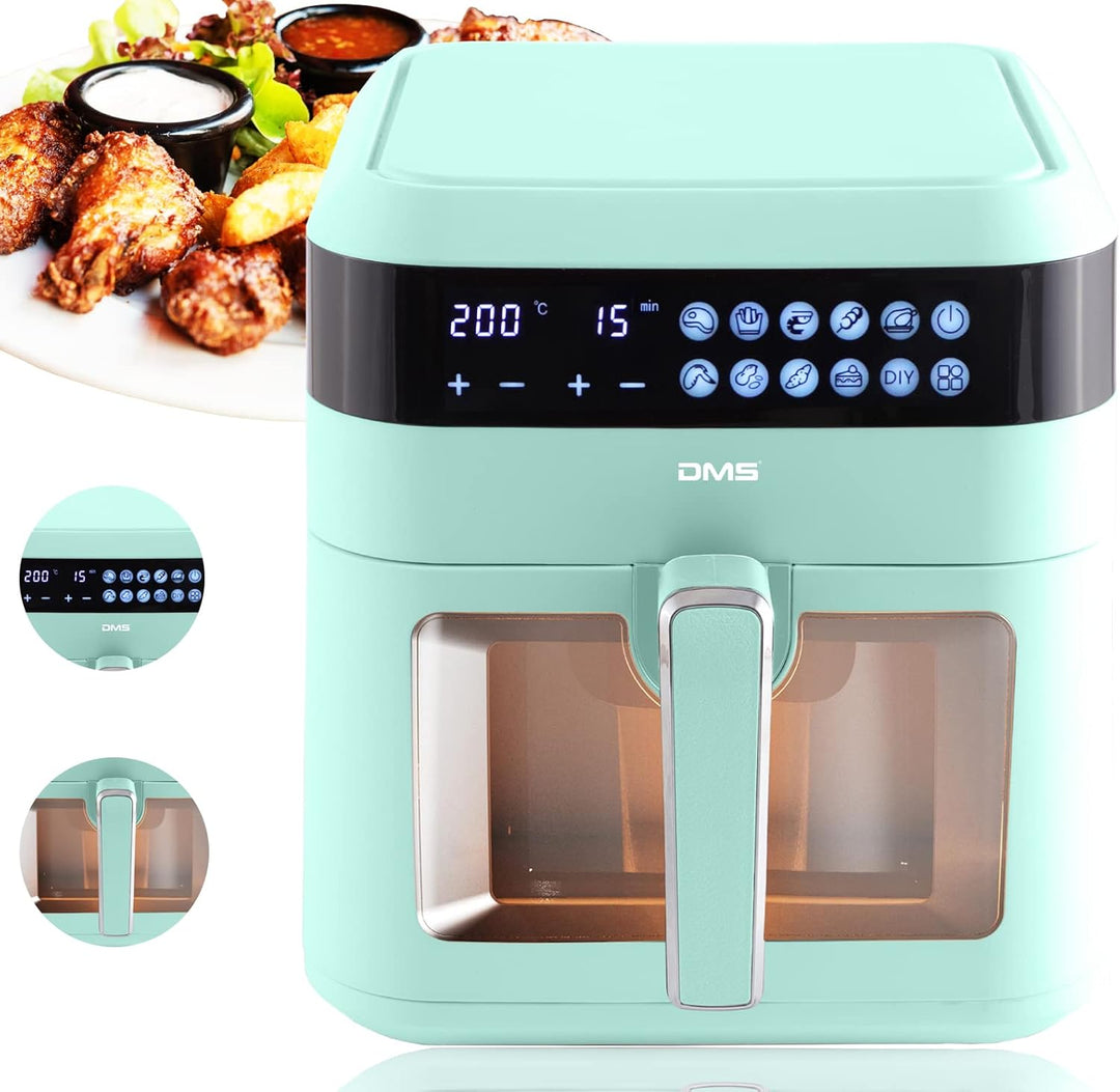 DMS XXXL 7 Liter Heissluftfritteuse | fritteuse | Backofen | Heissluftgrill | Cooker | fettfrei und