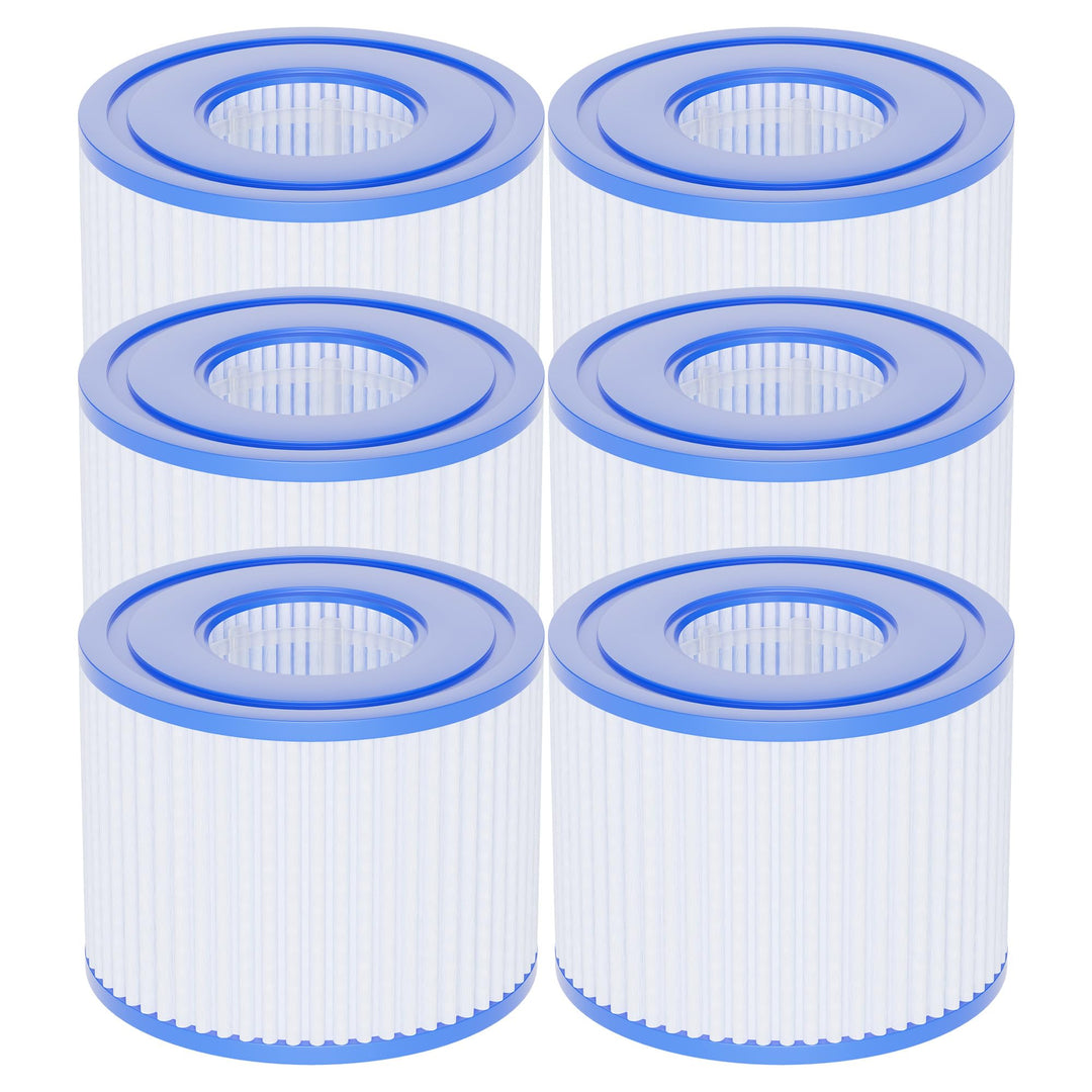 AQUALTRA Filter VI für Pool, Filterkartuschen Vl, Kompatibel mit Lay-Z Spa 90352E 58323E 58323 58324