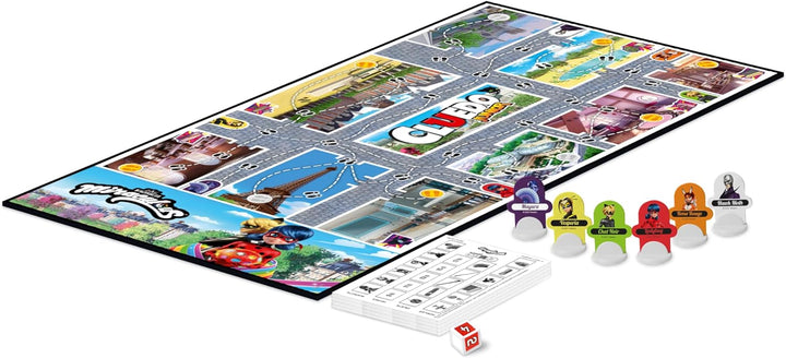 Winning Moves - Club Junior Miraculous – Gesellschaftsspiel – Brettspiel – französische Version