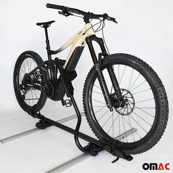 Farad Fahrradträger Dachfahrradträger kompatibel mit Fahrräder bis 25kg Stahl EBike FatBike