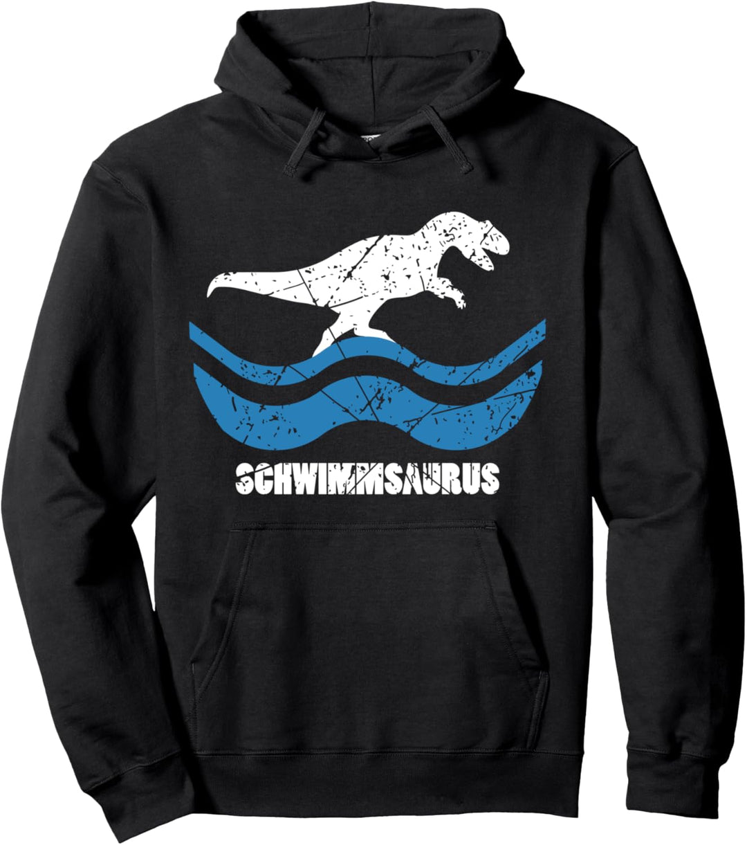 Schwimmerin Schwimmen Kinder Schwimmunterricht Kinder Pullover Hoodie
