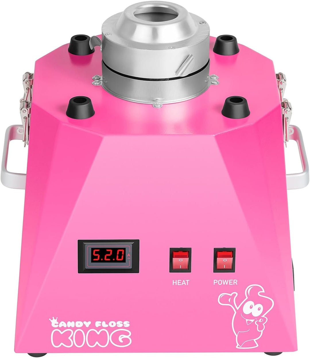 Royal Catering RCZK-1030-W-R Zuckerwattemaschine Profi Zuckerwatte Automat (1030 W, 1 Portion / 30 s