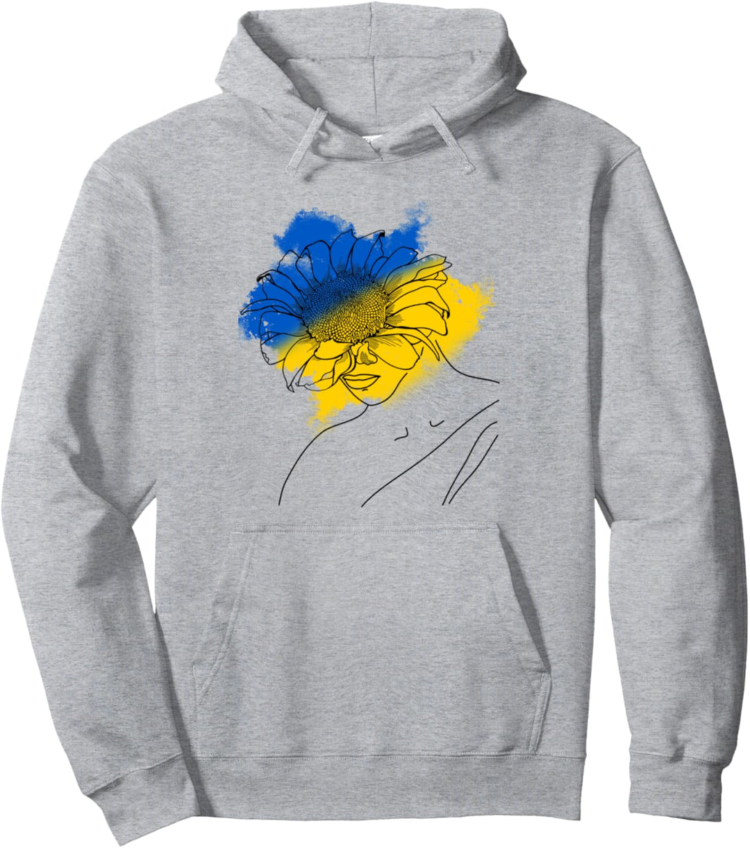 ukrainisches Mädchen Pullover Hoodie