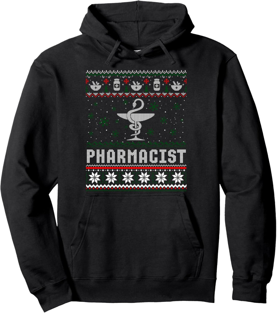 Apotheke Student Apotheker Hässliche Weihnachten Xmas Pullover Pullover Hoodie