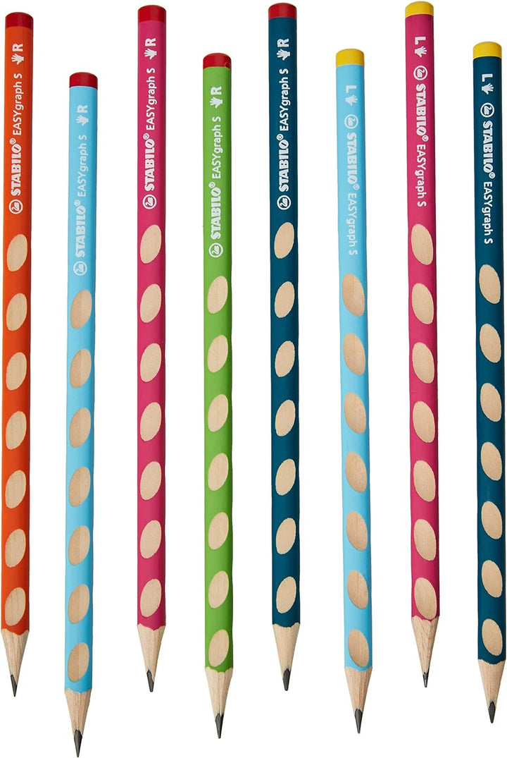 STABILO 327/90-HB - Bleistift Easygraph S HB - für Rechts- und Linkshänder (90er Pack)