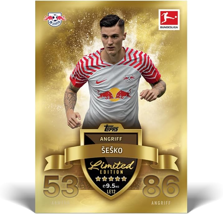 Topps Bundesliga Match Attax 23/24 - Fatpack Box (14 Päckchen / 336 Karten)