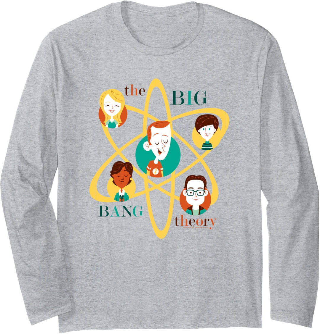 The Big Bang Theory Atomic Friends Langarmshirt