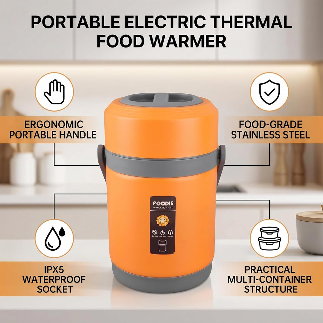 Hot Pot Electric mit Dampfer, 2L -Ramenkocher, Elektro -Topf für Pasta, Shabu Shabu, Haferflocken, S