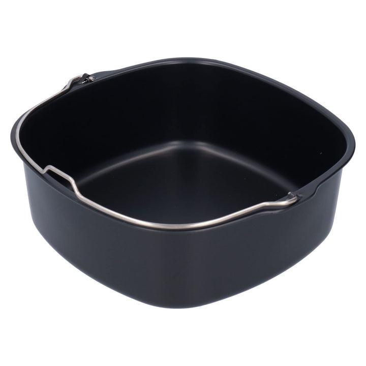 Airfryer Backform, Auflaufform für Heissluftfritteuse Fritteuse Kuchenform Kuchenfass mit Antihaftbe