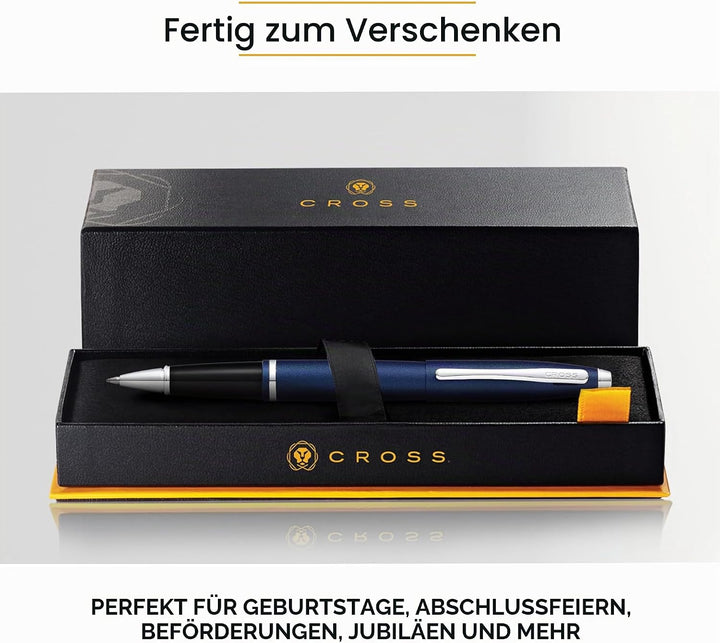 Cross Calais Rollerball (inkl. Geschenkbox) in Mitternachtsblau, 1 Stück (1er Pack) Mitternachtsblau