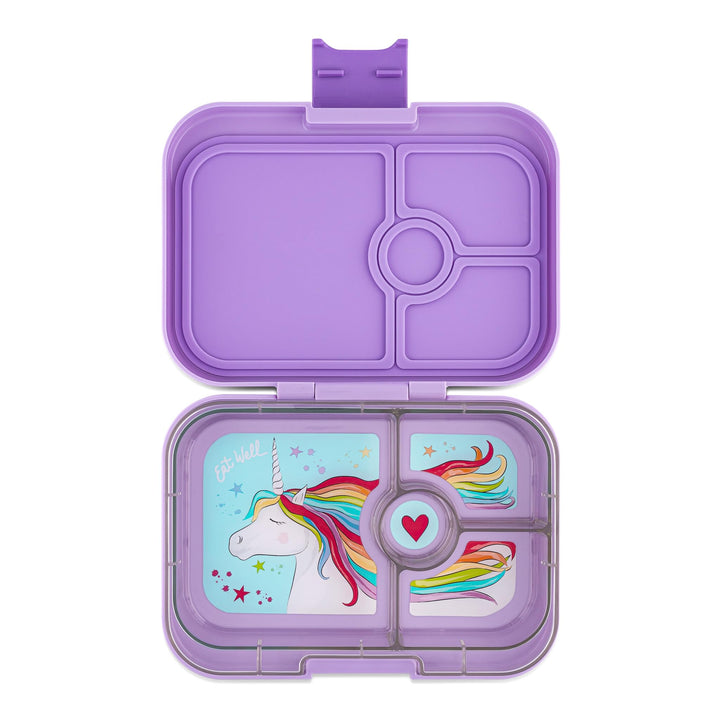 Yumbox Panino auslaufsichere Bento-Box, Sandwich-Grösse, passend für ein Sandwich plus Seiten, 3 Fäc