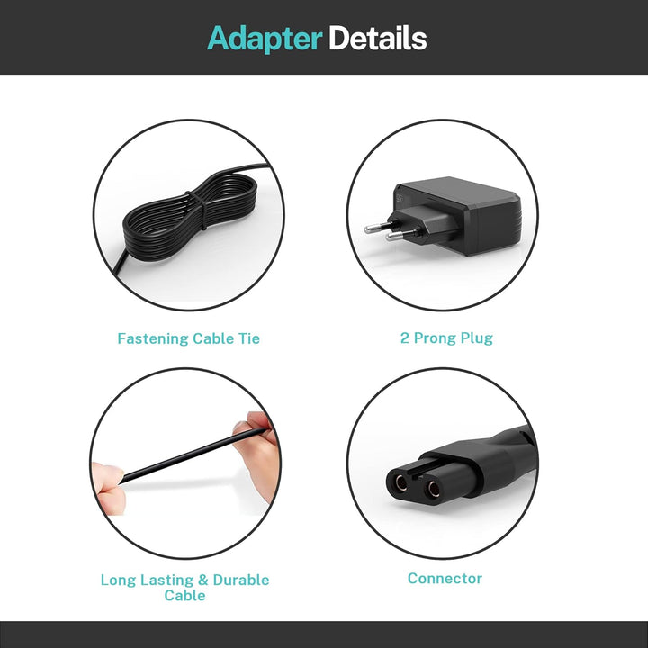 5V 1A Ladegerät passend für MANSCAPED Ladekabel Lawn Mower 2.0 3.0 Trimmer Rasierer Netzteil