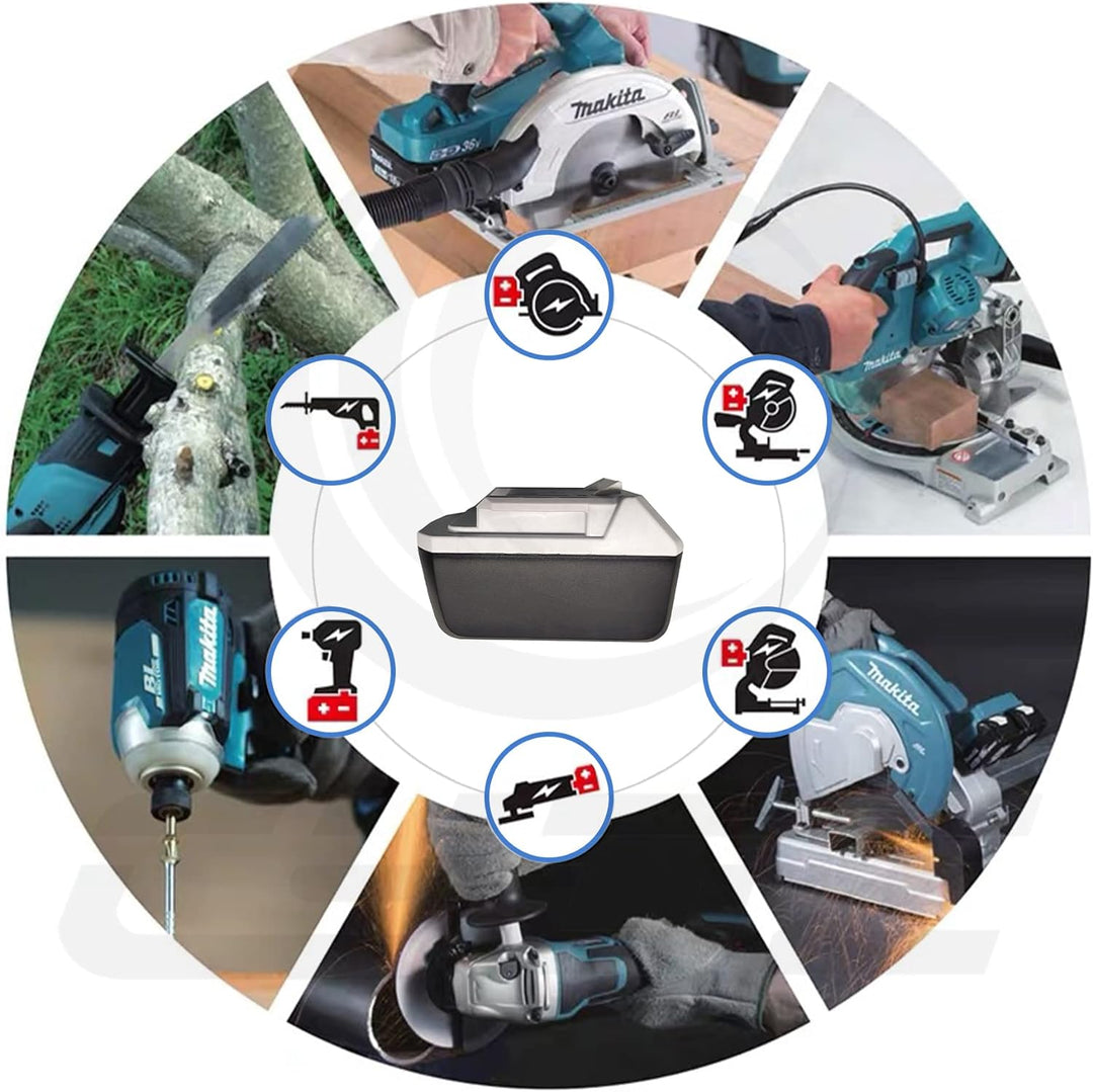 CYDZ® BL1813G 196367-3 akku für Makita HP457D HP457DZ HP457DWE HP457DWE10 DF457D DF457DZ JV183D JV18